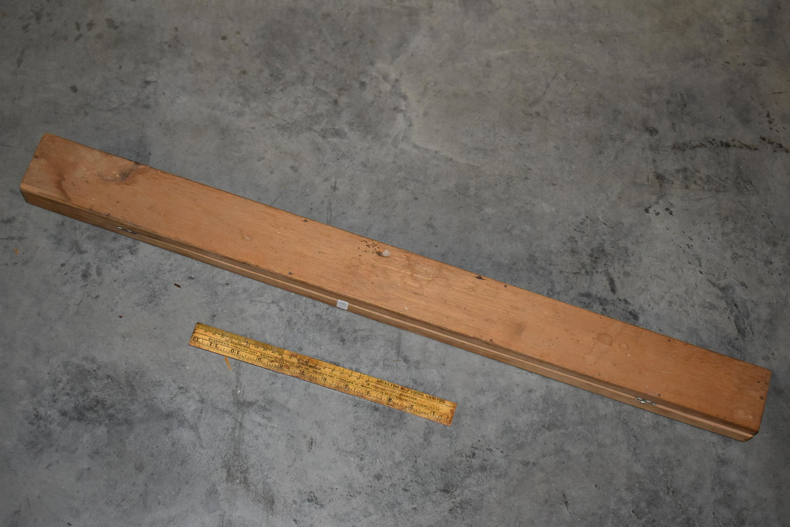 Vintage Fishing Pole With Cork Handle and Wooden Case,: Vintage Fishing Pole With Cork Handle and Wooden Case, Vintage/ Antiques