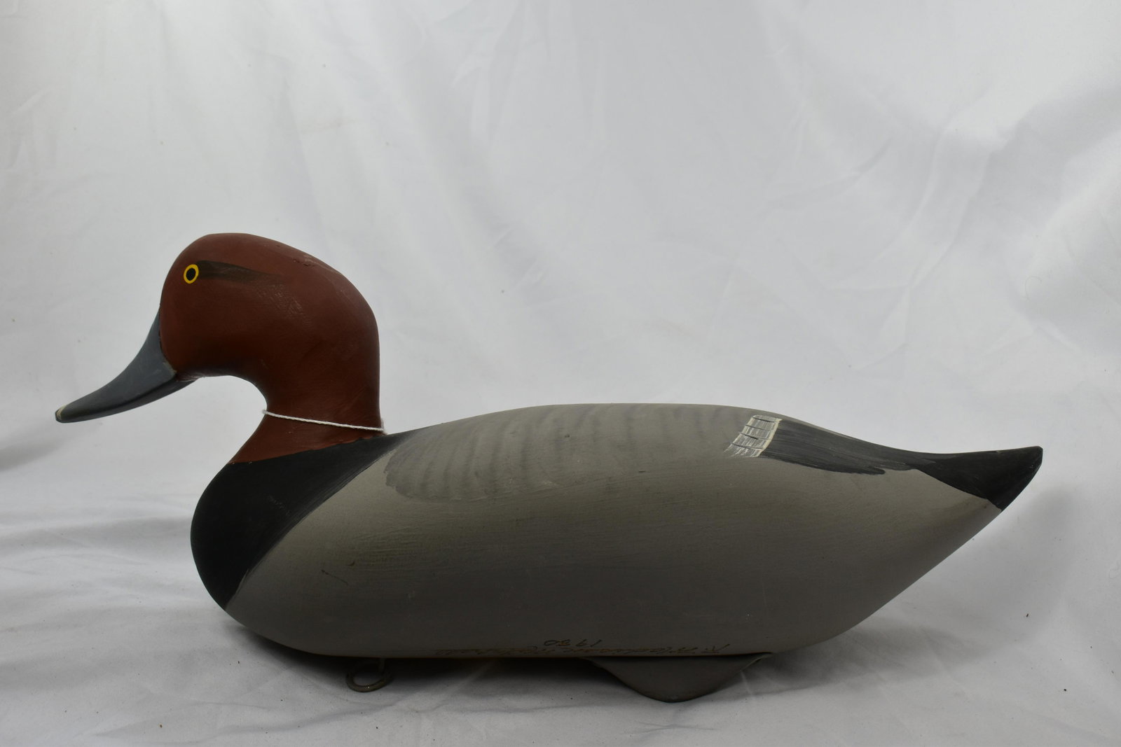 Red Breasted Merganser Drake Duck Decoy, Hollow, R.: Red Breasted Merganser Drake Duck Decoy, Hollow, R. Madison Mitchell, Signed 1980 Maryland , Hunting, Vintage/ Antiques