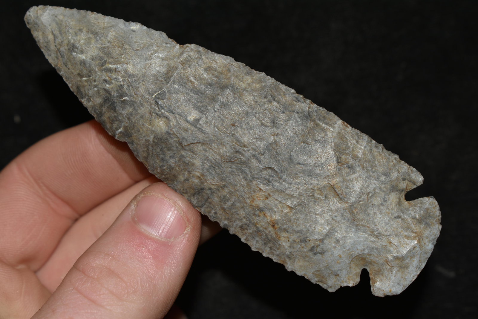 4" Colorful Dovetail Found in Clark Co. MO: 4" Colorful Dovetail Found in Clark Co. MO