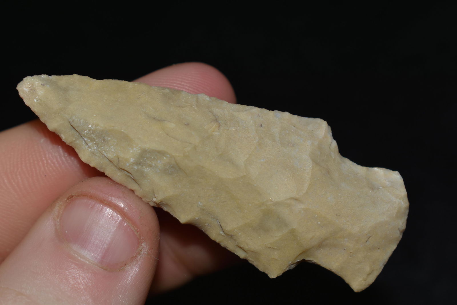 2 3/8" Stemmed Point, Found in Texas, Authentic Native (1 of 4)