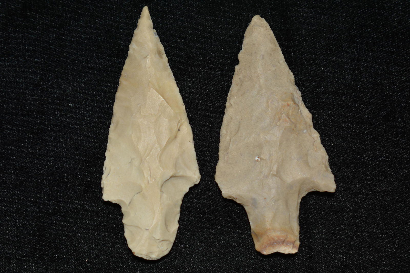Lot of 2 Arrowheads, Found in Texas, Authentic Native (1 of 3)