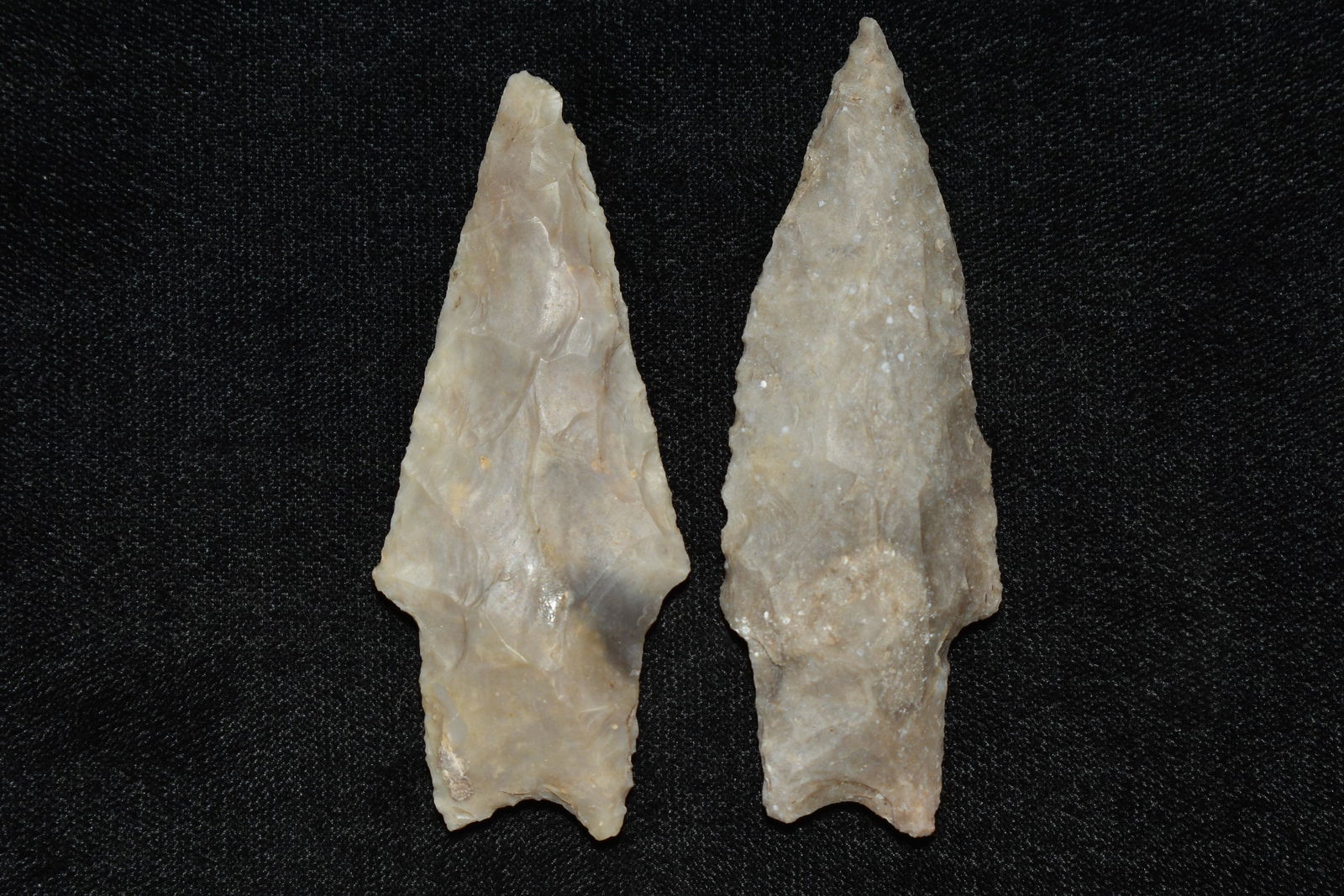 Lot of 2 Arrowheads, Found in Texas, Authentic Native (1 of 3)