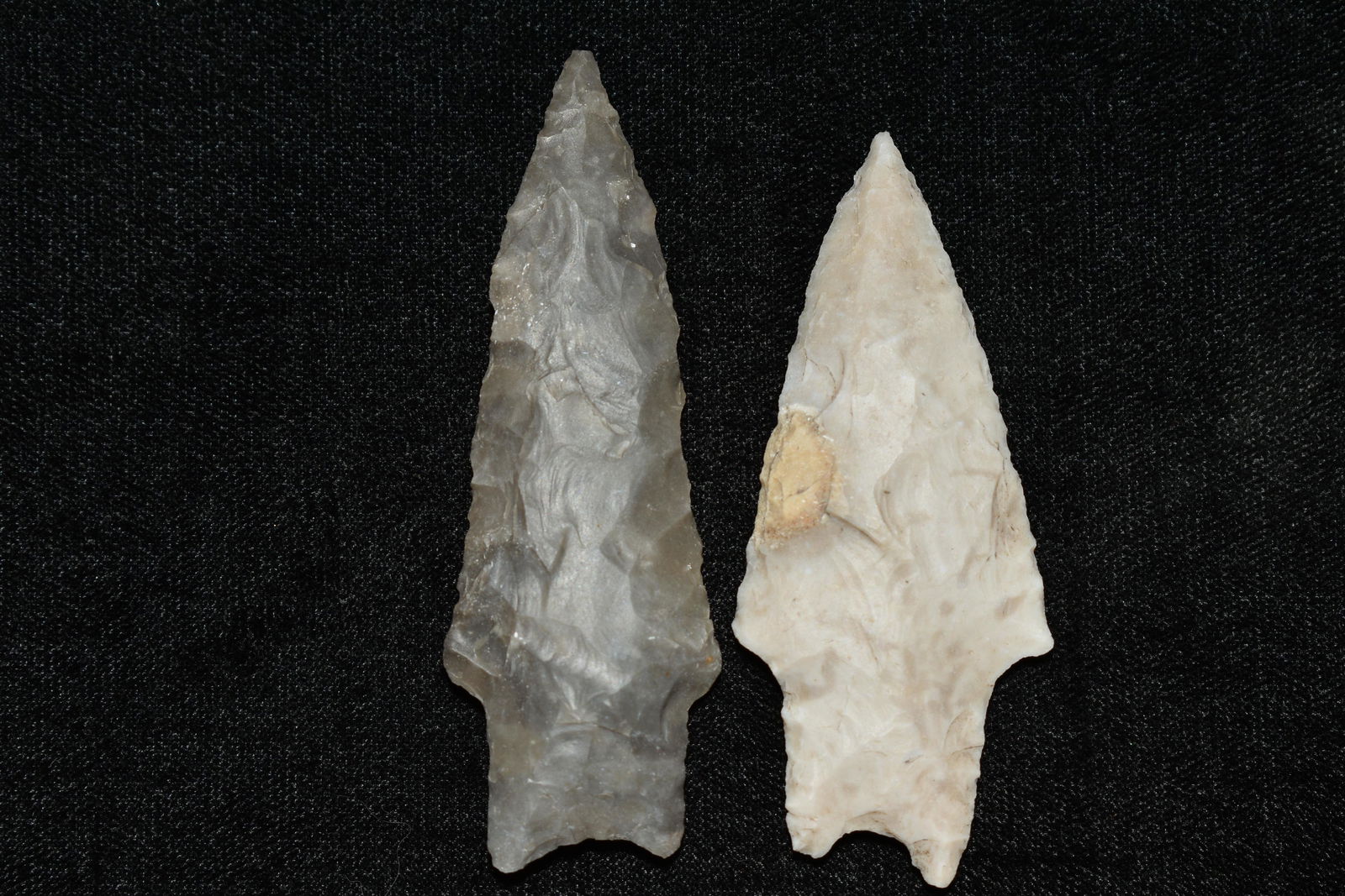 Lot of 2 Arrowheads, Found in Texas, Authentic Native (1 of 3)