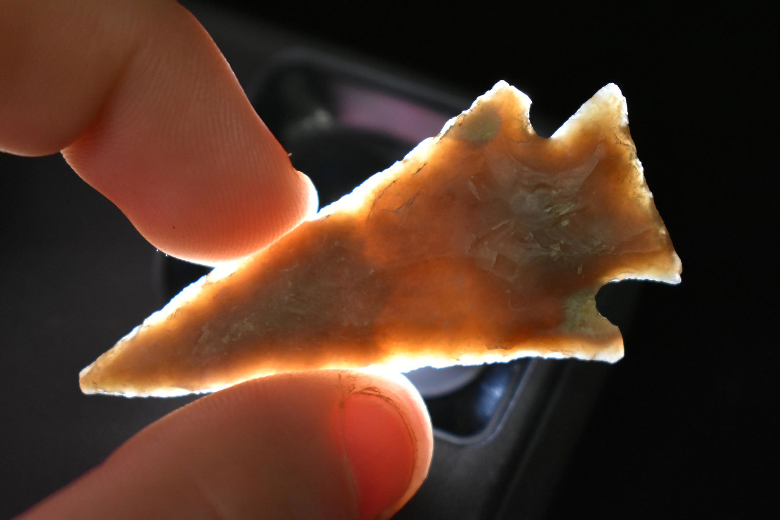 2 1/8" Ensor, Found in Texas, Authentic Native American (1 of 5)