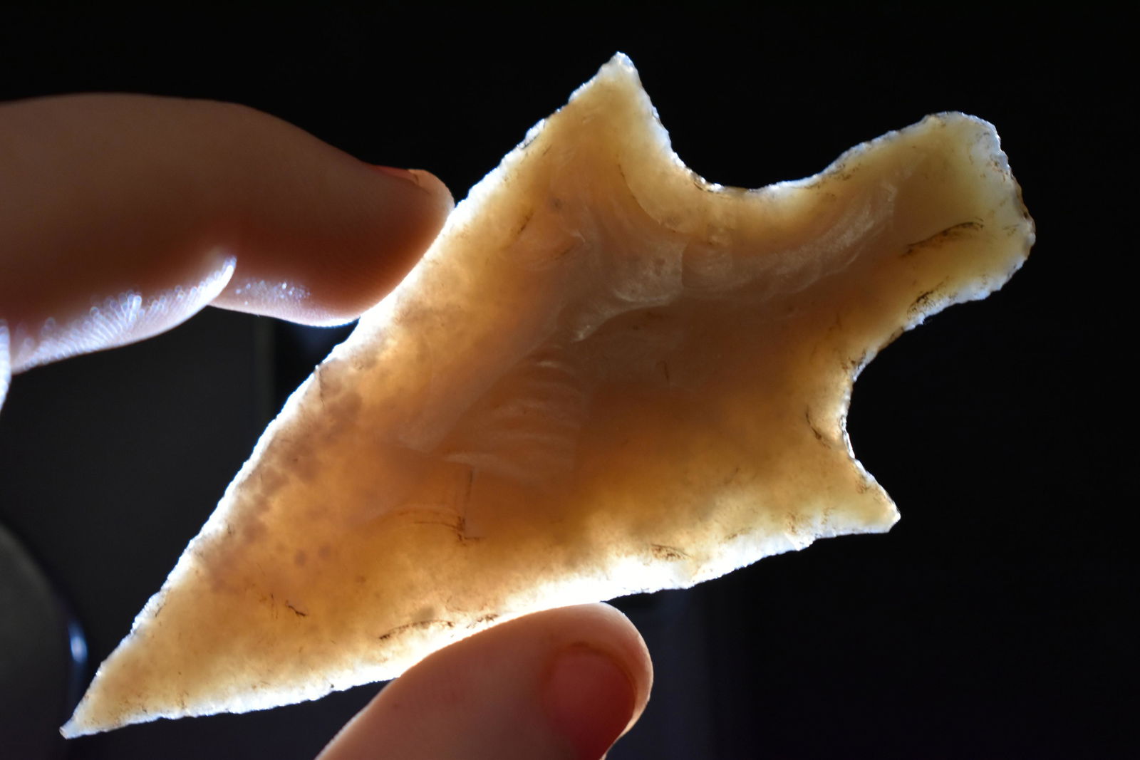 Outstanding 3 3/8" Nolan found in Texas, Highly (1 of 5)