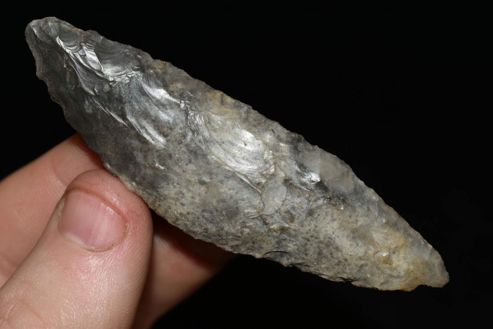 3" Lerma pointed found in Texas, authentic Native (1 of 4)