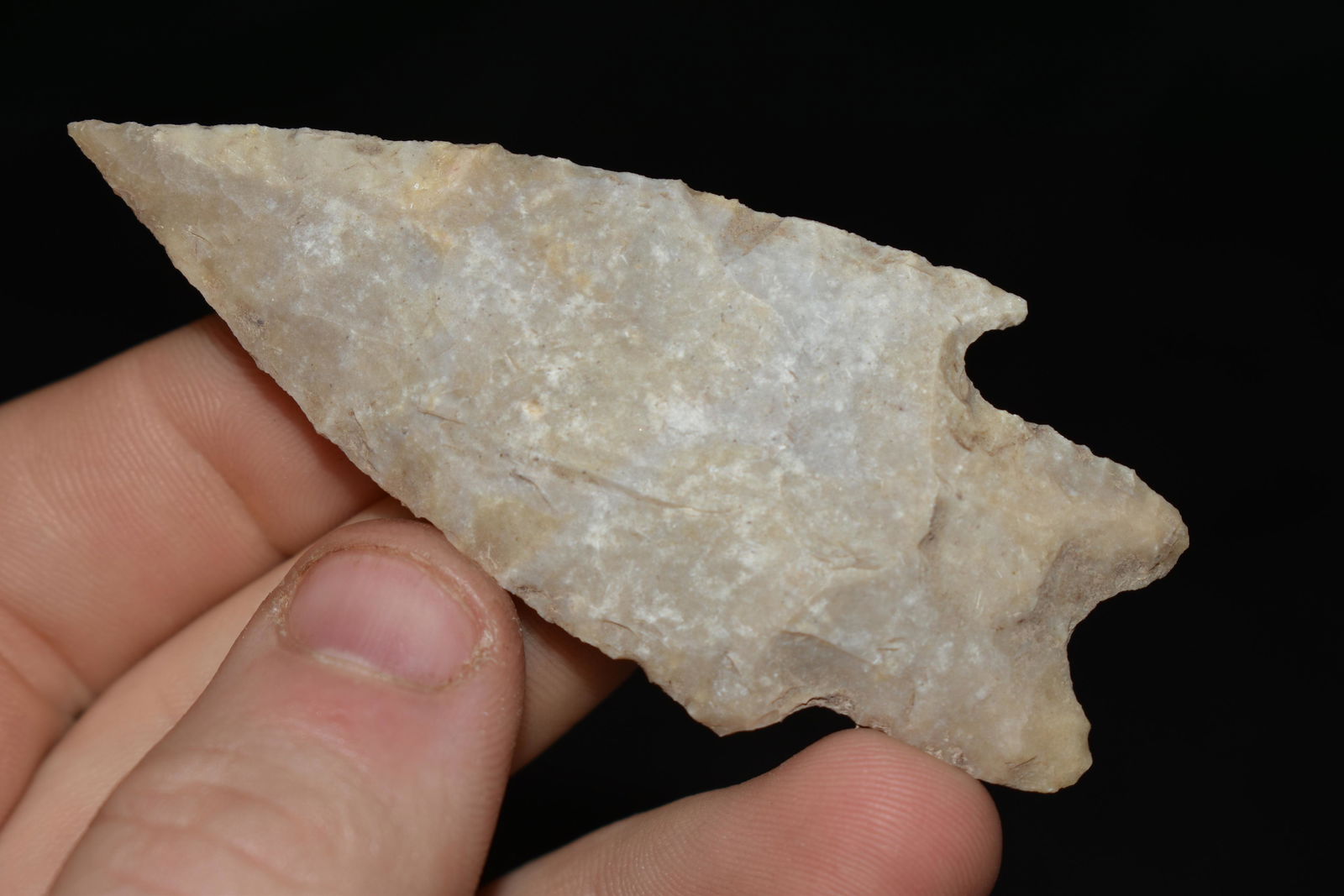 3" Uvalde found in Texas, Authentic Native American (1 of 4)