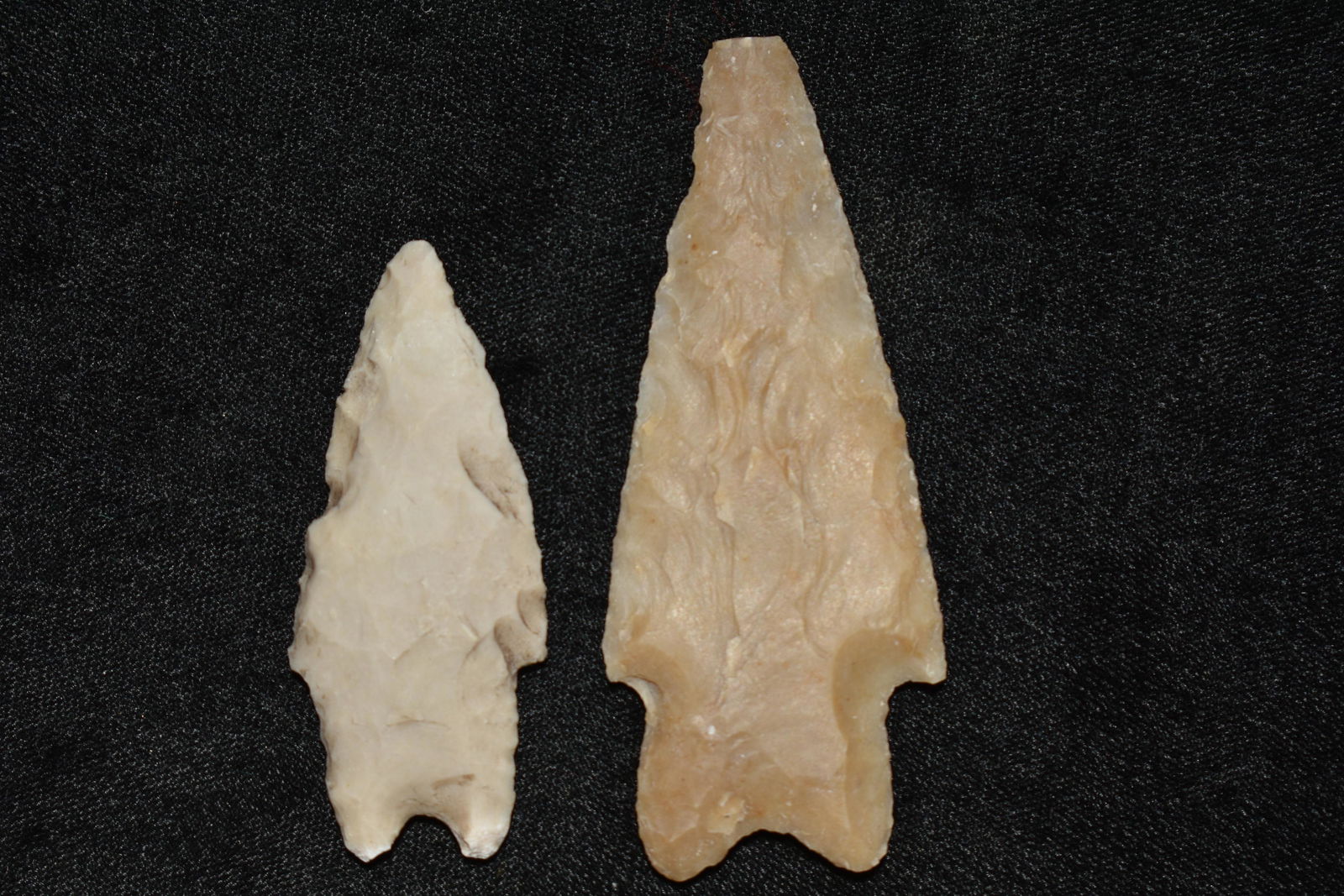 Lot of 2 Perdenales found in Texas, largest measures 3 (1 of 2)