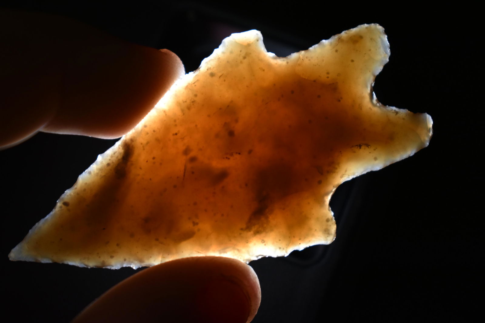 2 1/2" Perdenales, Highly Translucent, Found in Texas, (1 of 5)