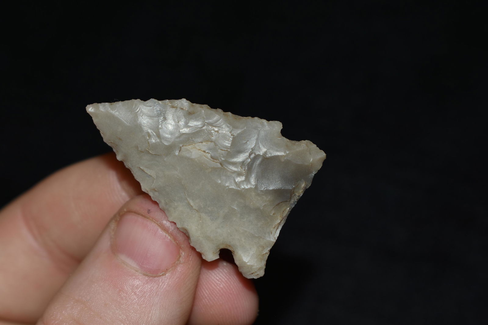 1 1/2" Corner Notched, Found in Texas, Native American (1 of 4)