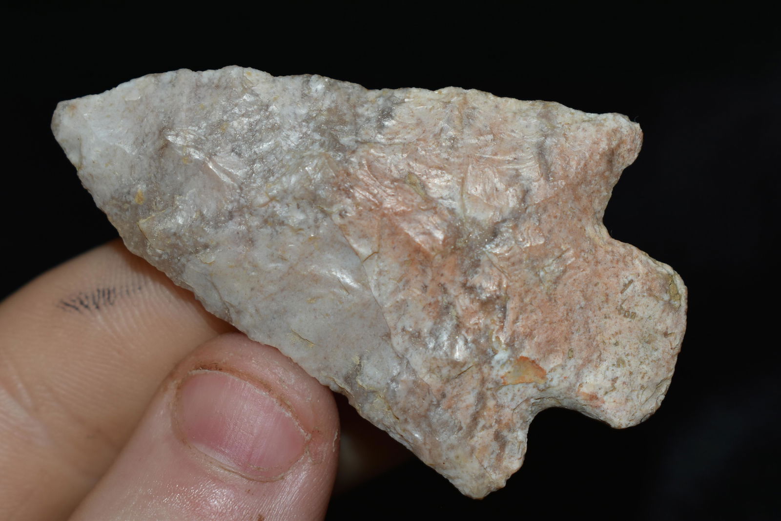 2 3/8" Stemmed Point, Found in Illinois (1 of 4)