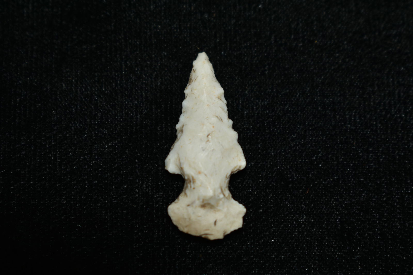 1" Nice Birdpoint: 1" Nice Birdpoint Found in Audrain County, Mo by Dennis Singleton. Authentic Ancient Pre-Historic Native American Indian Artifact Arrowhead