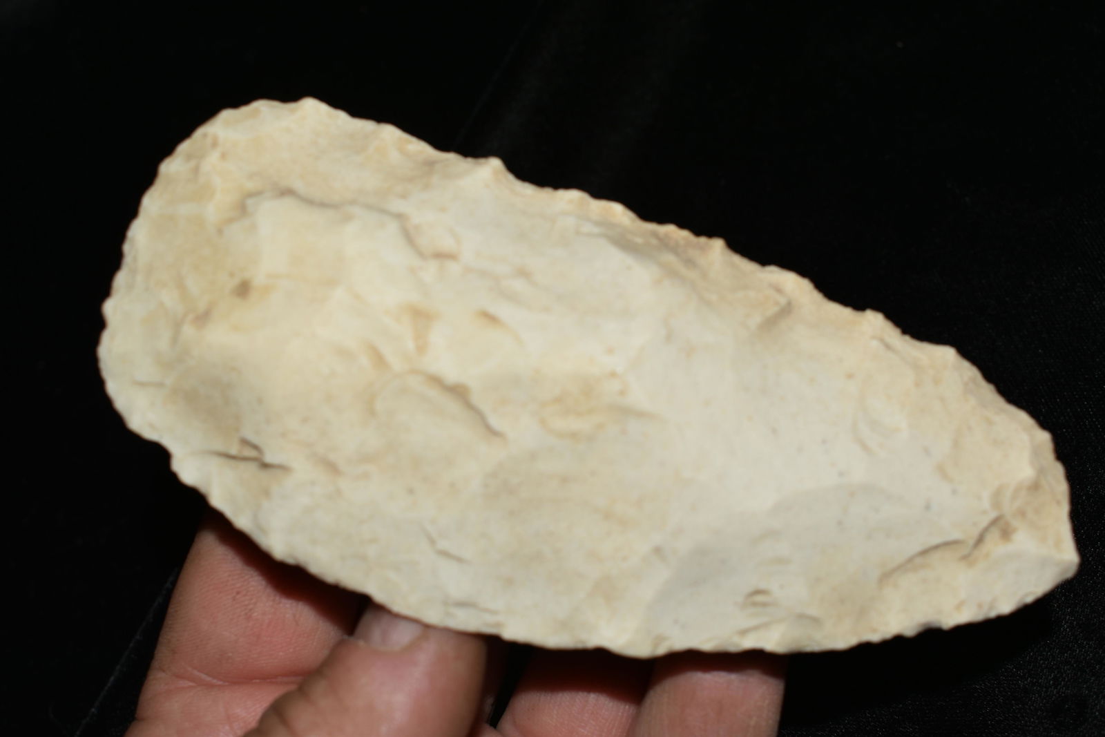 5" Big Blade or Flint Saw: 5" Big Blade or Flint Saw Found in Audrain County, Mo by Dennis Singleton. Authentic Ancient Pre-Historic Native American Indian Artifact Arrowhead