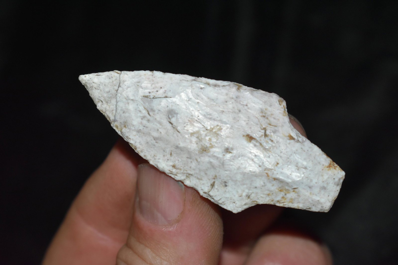 2 1/2" Adena Dickson Arrowhead: 2 1/2" Adena Dickson Arrowhead Found by Jeff Clickner in Randolph Co., Mo. Authentic Ancient Pre-Historic Native American Indian Artifact Arrowhead