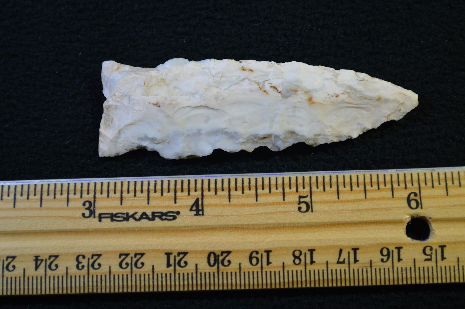3" Rice Side Notched Arrowhead (1 of 5)