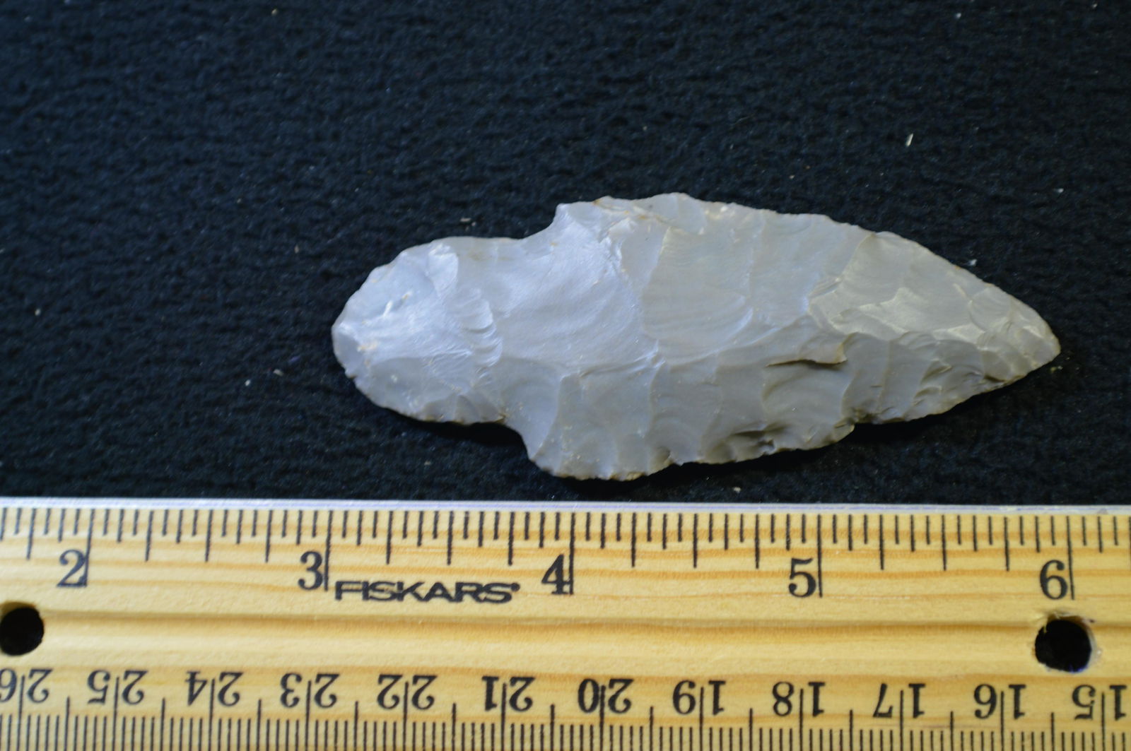 3 1/16" Turkeytail Harrison Arrowhead (1 of 5)