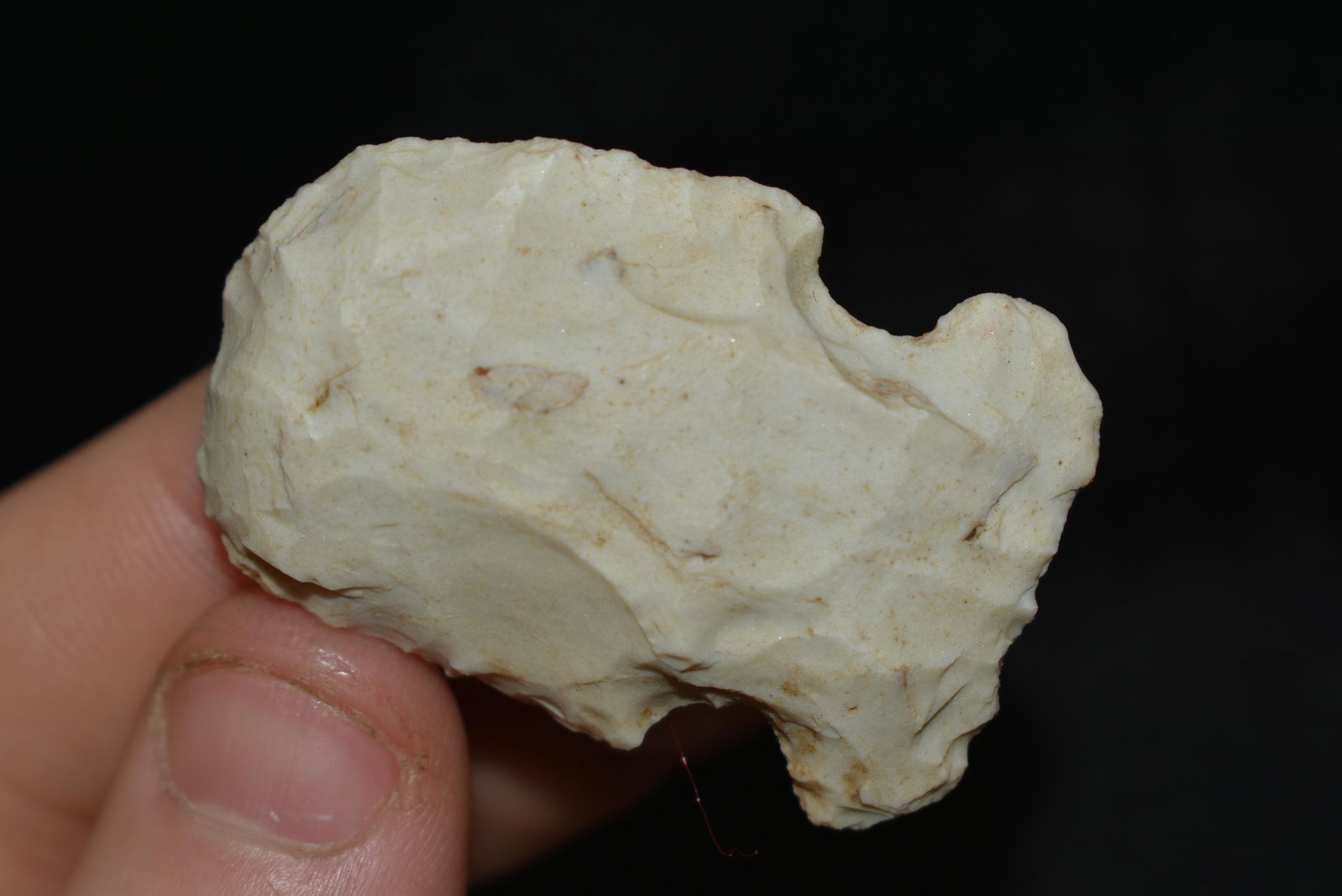 1 5/8" Godar Blunt found in Scott Co., Illinois by: 1 5/8" Godar Blunt found in Scott Co., Illinois by Steve Koch Authentic Native American Arrowhead