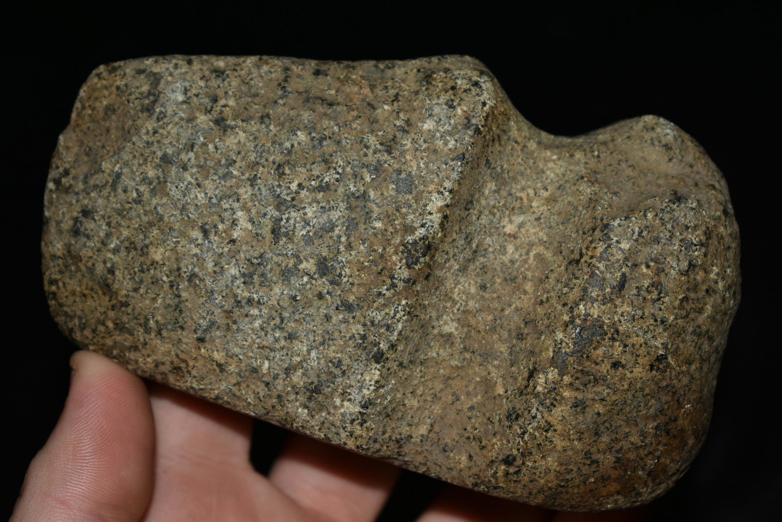 4 3/4" Three Quarter Groove Axe found in Iowa City: 4 3/4" Three Quarter Groove Axe found in Iowa City Iowa, Authentic Native American Artifact