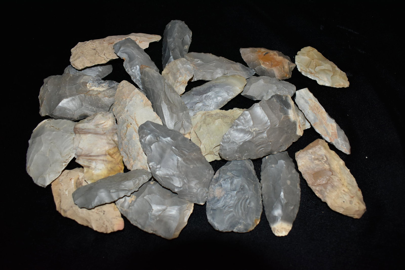 Large Lot of Preform Blades found Kentucky Authentic: Large Lot of Preform Blades found Kentucky Authentic Native American Artifact
