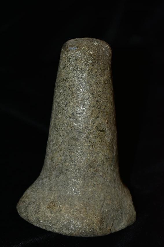 5 1/4" Pestle found in Hardin Co., Illinois, Authentic: 5 1/4" Pestle found in Hardin Co., Illinois, Authentic Native American Artifact