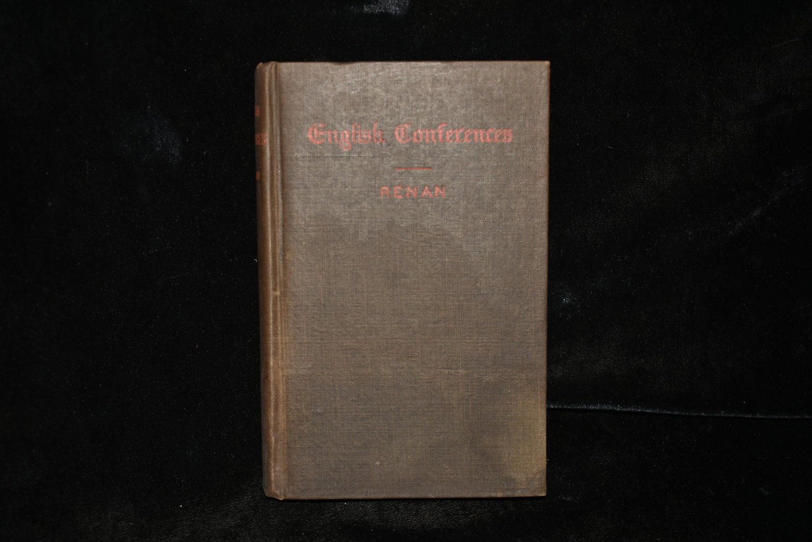 1880 Rome and Christianity Marcus Aurelius 1st Ed: English Conferences Rome and Christianity Marcus Aurelius by Ernest Renan. Published by James R. Osgood and Company (1880). 1st Edition. Publishers original dark brown cloth hardback with red print. V