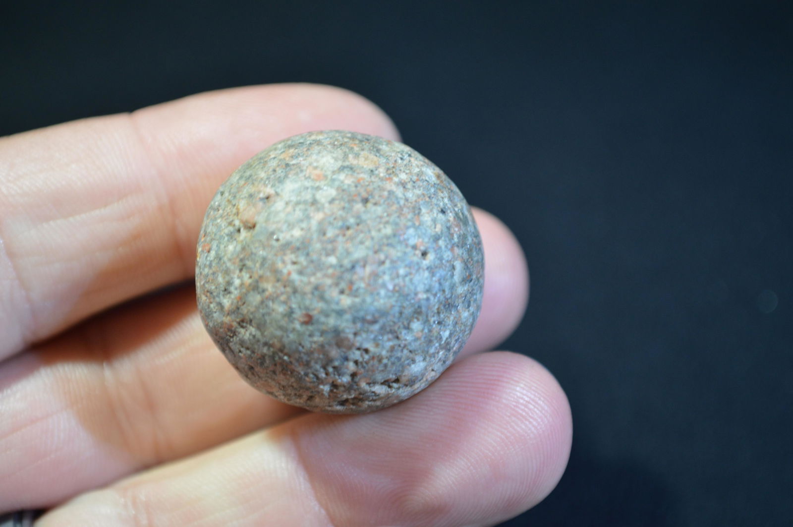 1 1/4" Game Ball Found in Pulaski Co. IL by Tom and (1 of 4)
