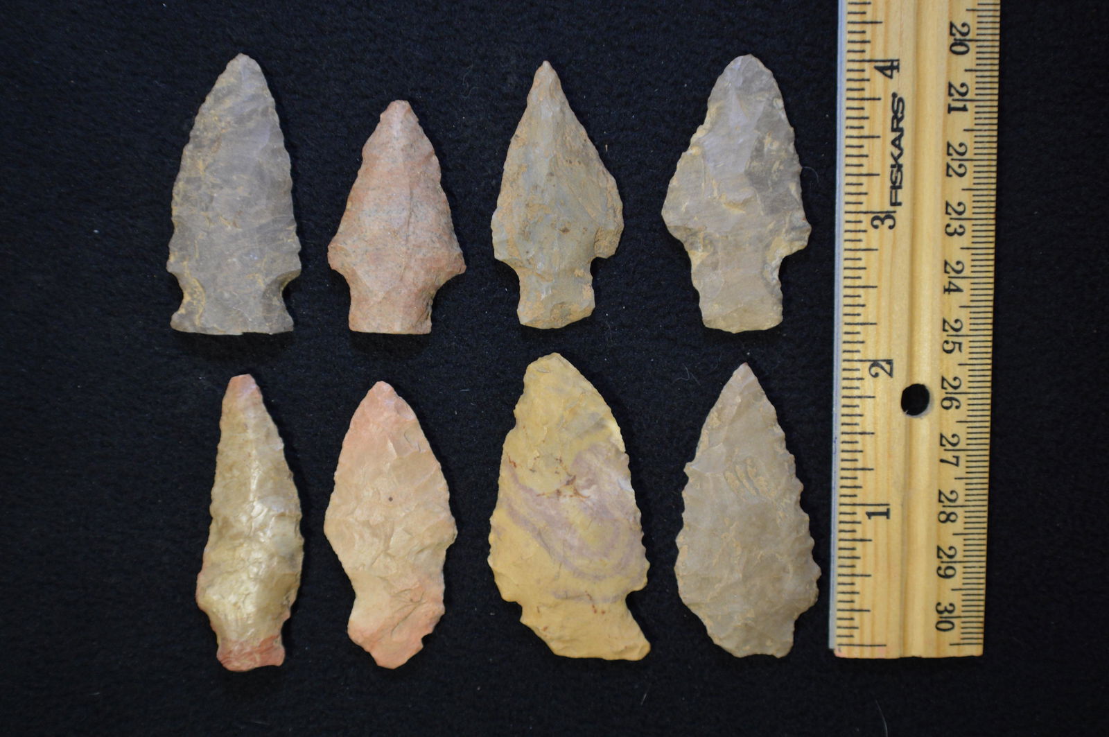 8 Points Longest is 2 3/16 " Found in Union Co. KY by (1 of 2)