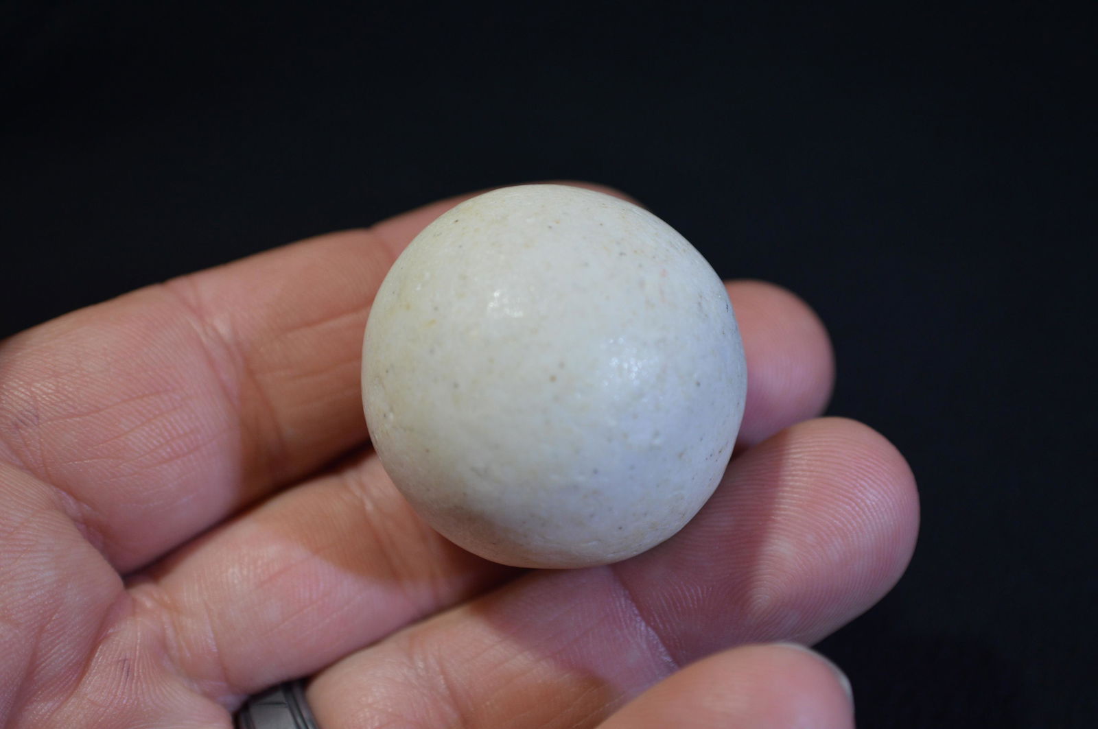 1 7/16 " Game Ball Found in Pulaski Co. IL by Tom and (1 of 3)