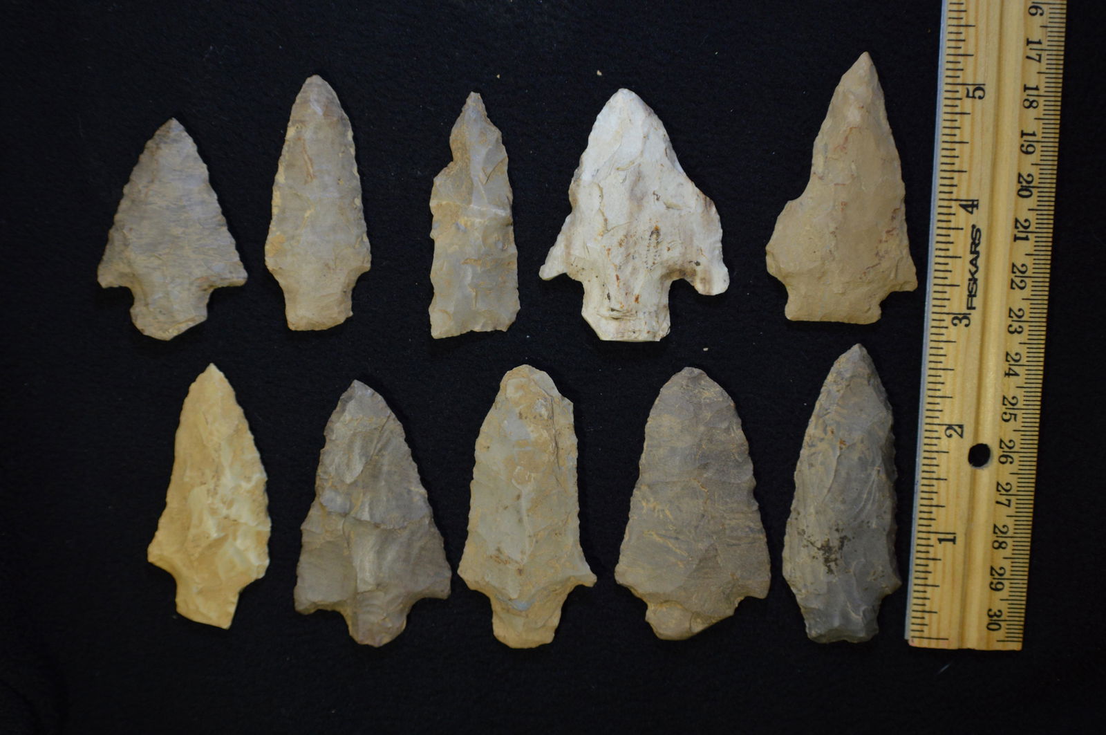 10 Points Longest is 2 13/16 " Found in Union Co. KY by (1 of 2)