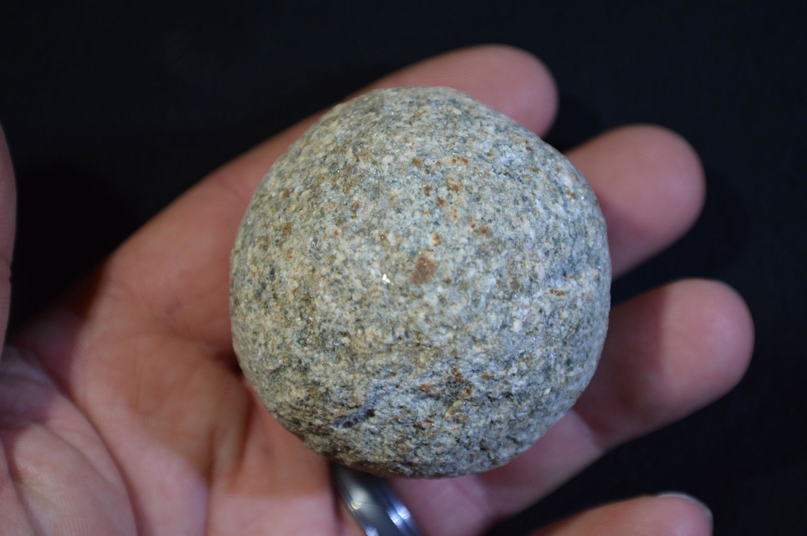 2 1/8 " Game Ball Found in Pulaski Co. IL by Tom and (1 of 3)