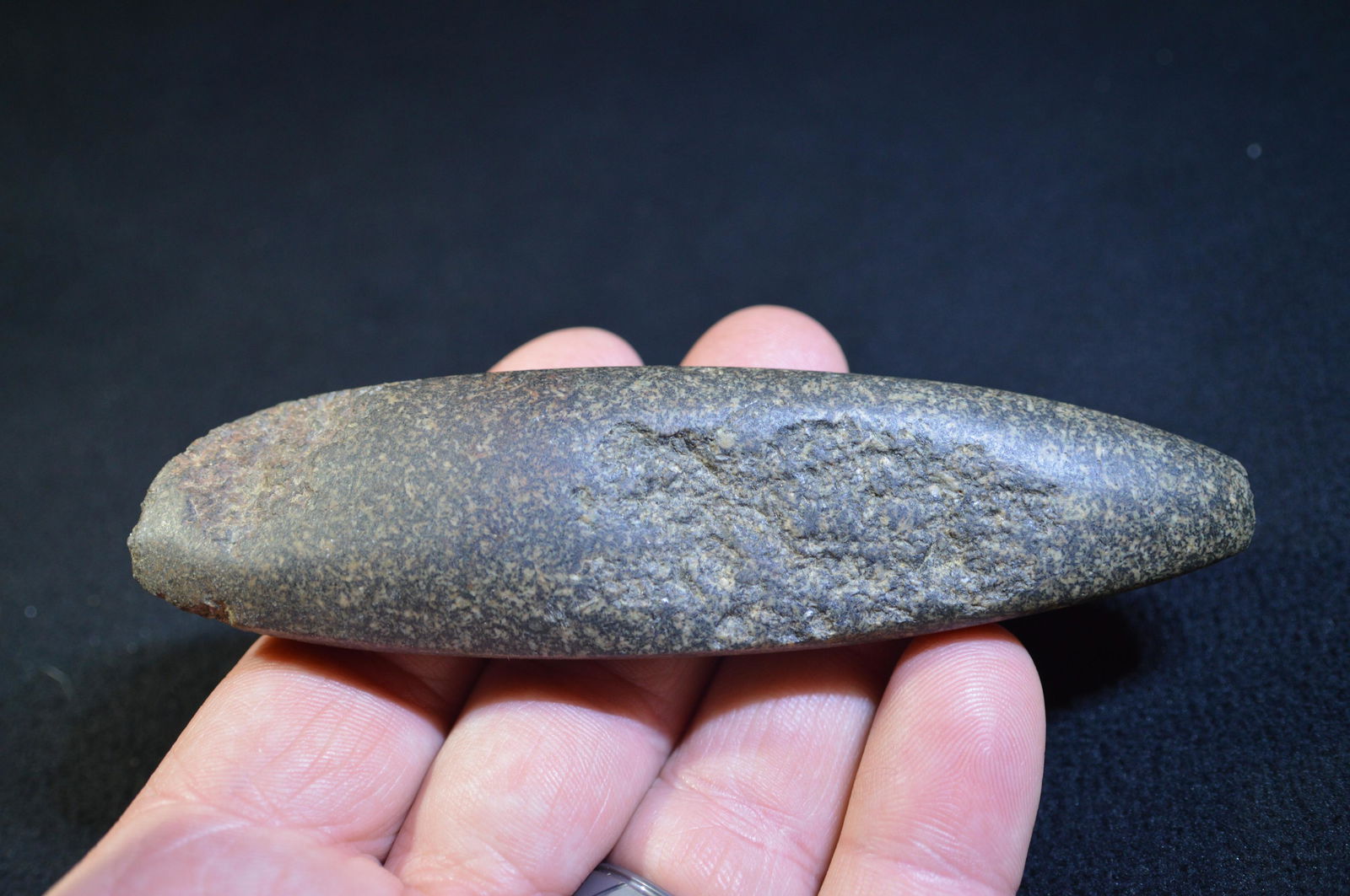 4 3/4 " Stone Gouge Found in Pulaski Co. IL by Tom and (1 of 5)