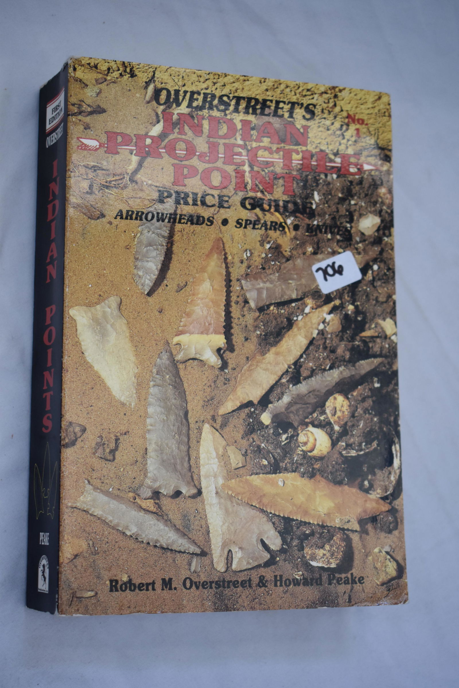 Indian Points, Overstreet, First Edition, Paperback (1 of 3)