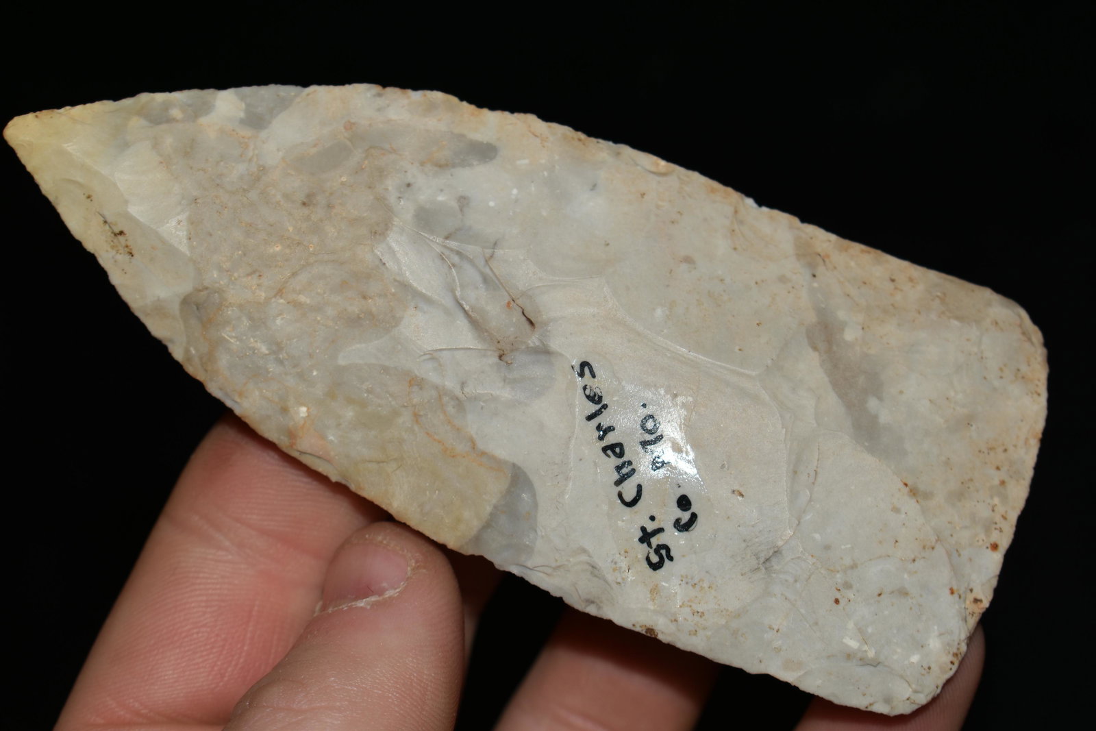 4 1/2" Wadlow Blade, St. Charles Co. MO, Native America (1 of 4)