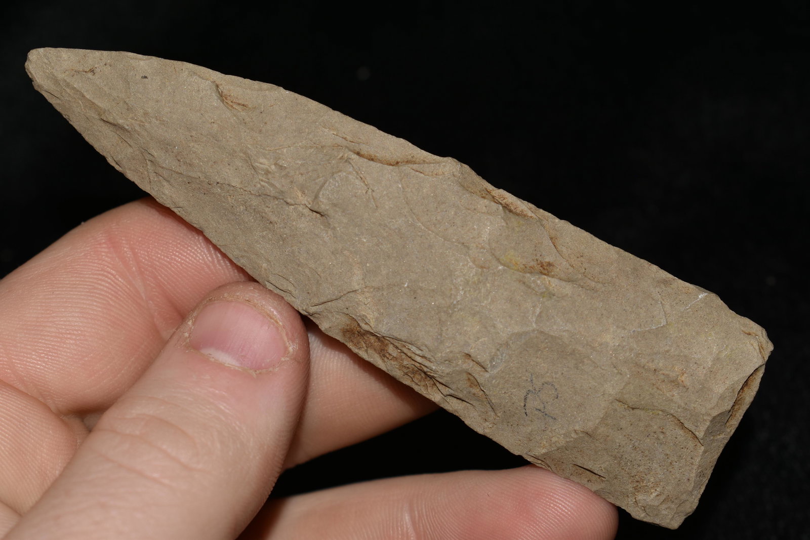 4 1/4" Benton Blade, Ft. Payne Chert, Lee Co. MS, (1 of 4)