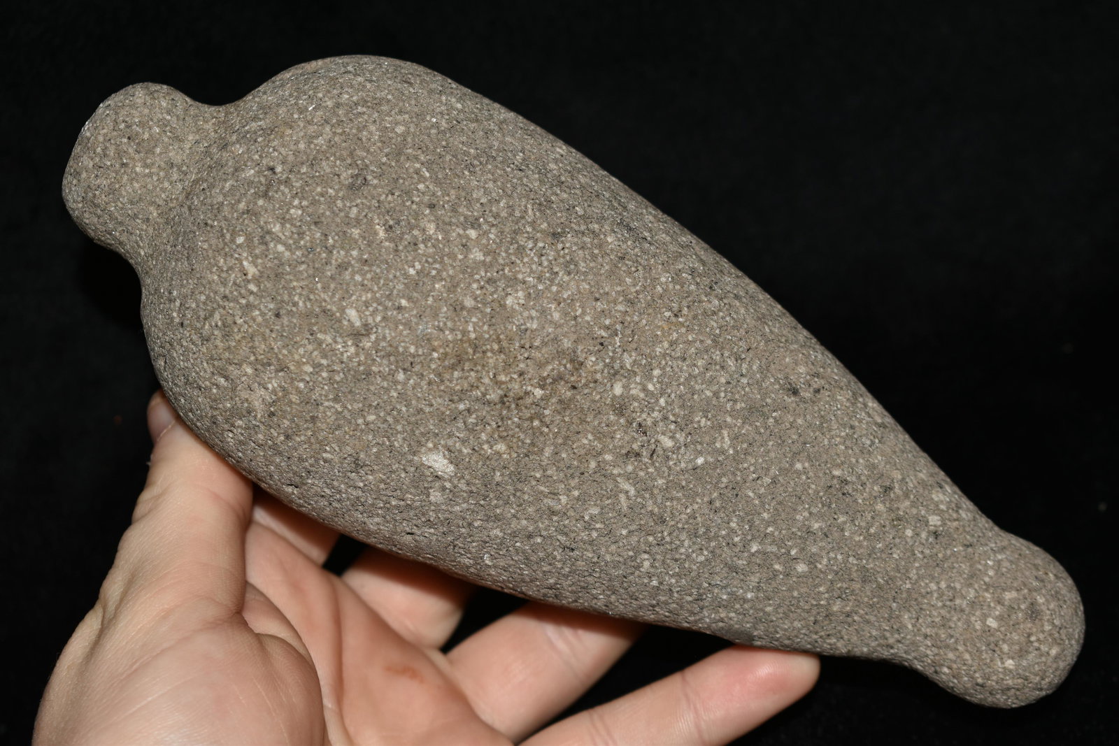 7 3/4" Charmstone Plummet, Found in Modac Co. (1 of 7)