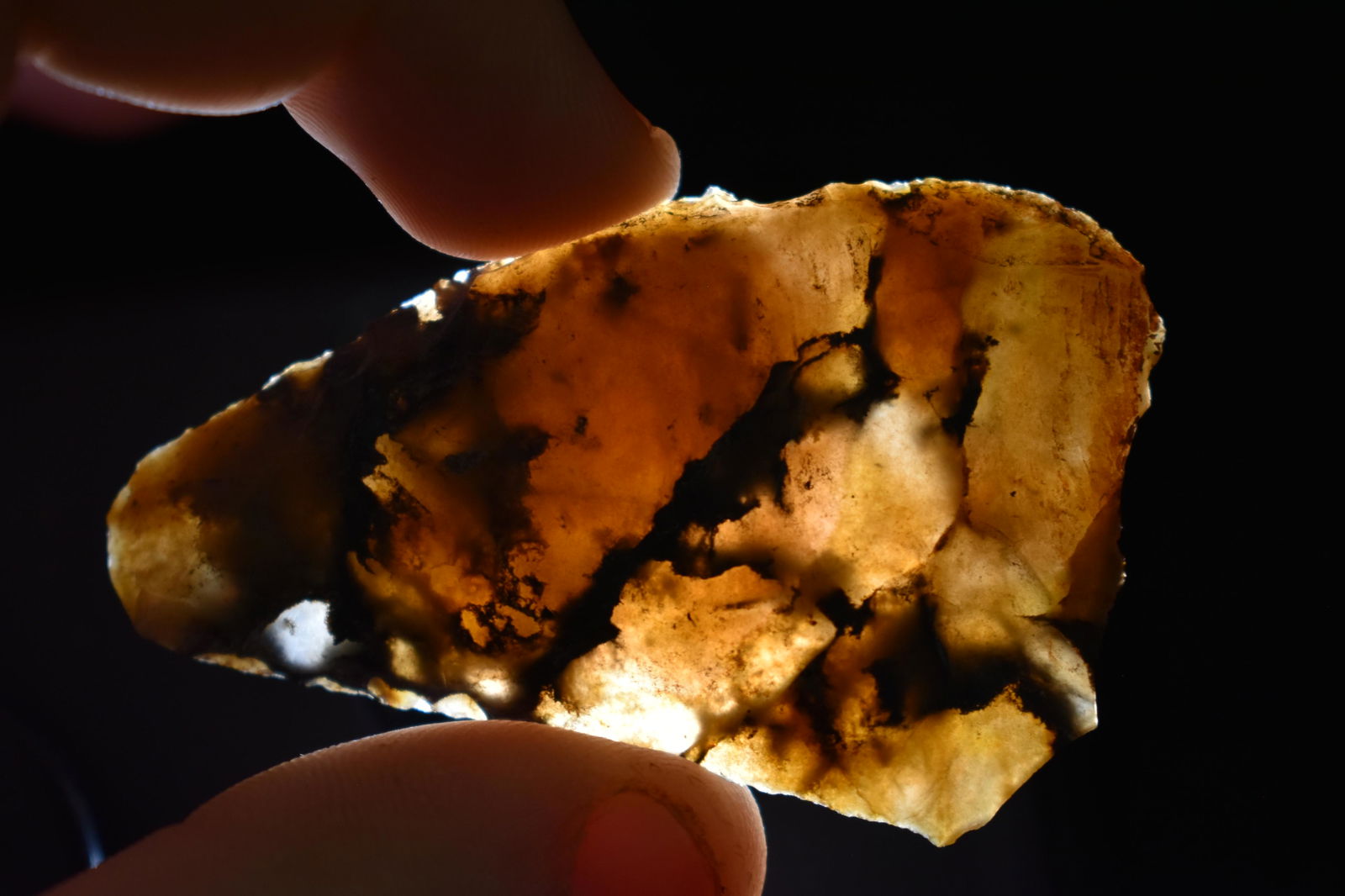 2 1/4 Moss Agate, Montana, Native American Artifact (1 of 5)