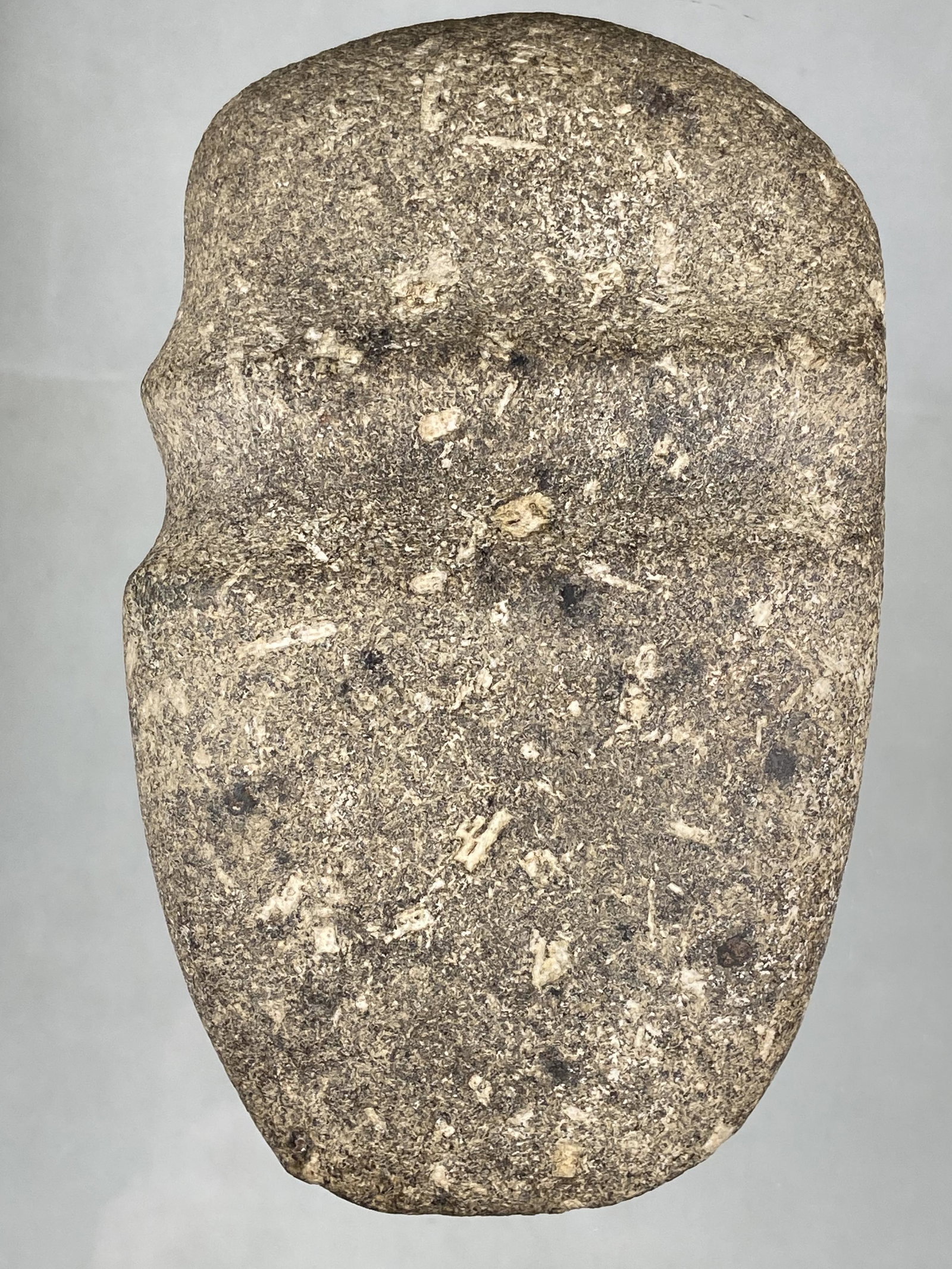 AMAZING 7" LONG DOUBLE GROOVED PORPHYRY AXE FOUND IN: AMAZING 7" LONG DOUBLE GROOVED PORPHYRY AXE FOUND IN MILLSTADT ILLINOIS, ST CLAIR COUNTY