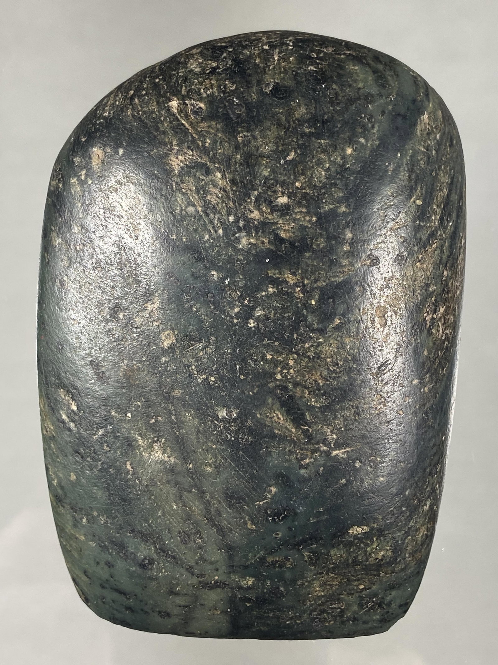 NICE POLISHED MAYAN JACE CELT FROM MEXICO,: NICE POLISHED MAYAN JACE CELT FROM MEXICO, PRE-COLUMBIAN, NICE COLOR AND POLISH