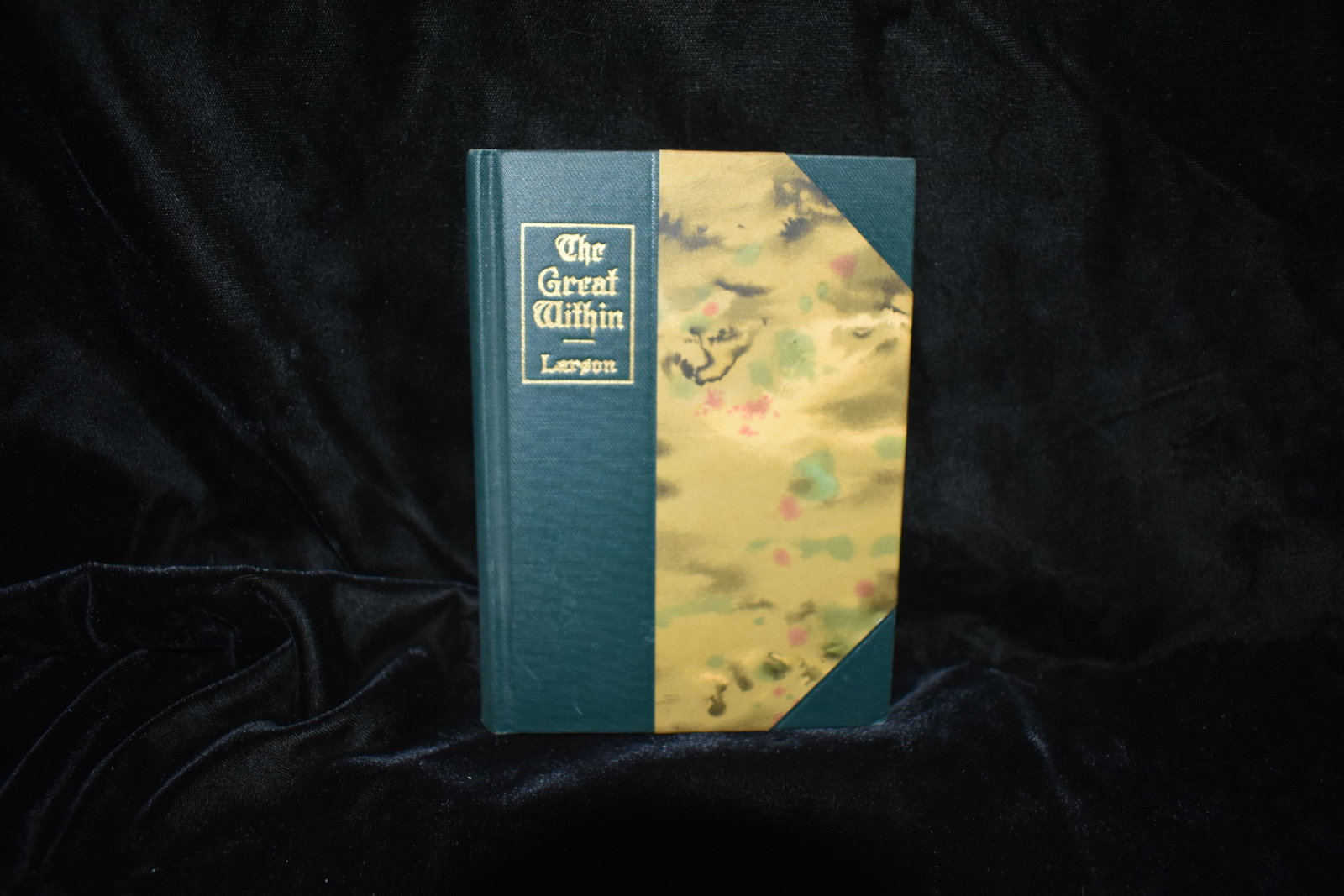 1907 The Great Within 1st Edition: The Great Within by Christian D. Larson. Published by New York, Thomas Y. Crowell Company 1907. 1st American Edition. Near Excellent condition. Age toning inside covers. Publishers original blue cloth