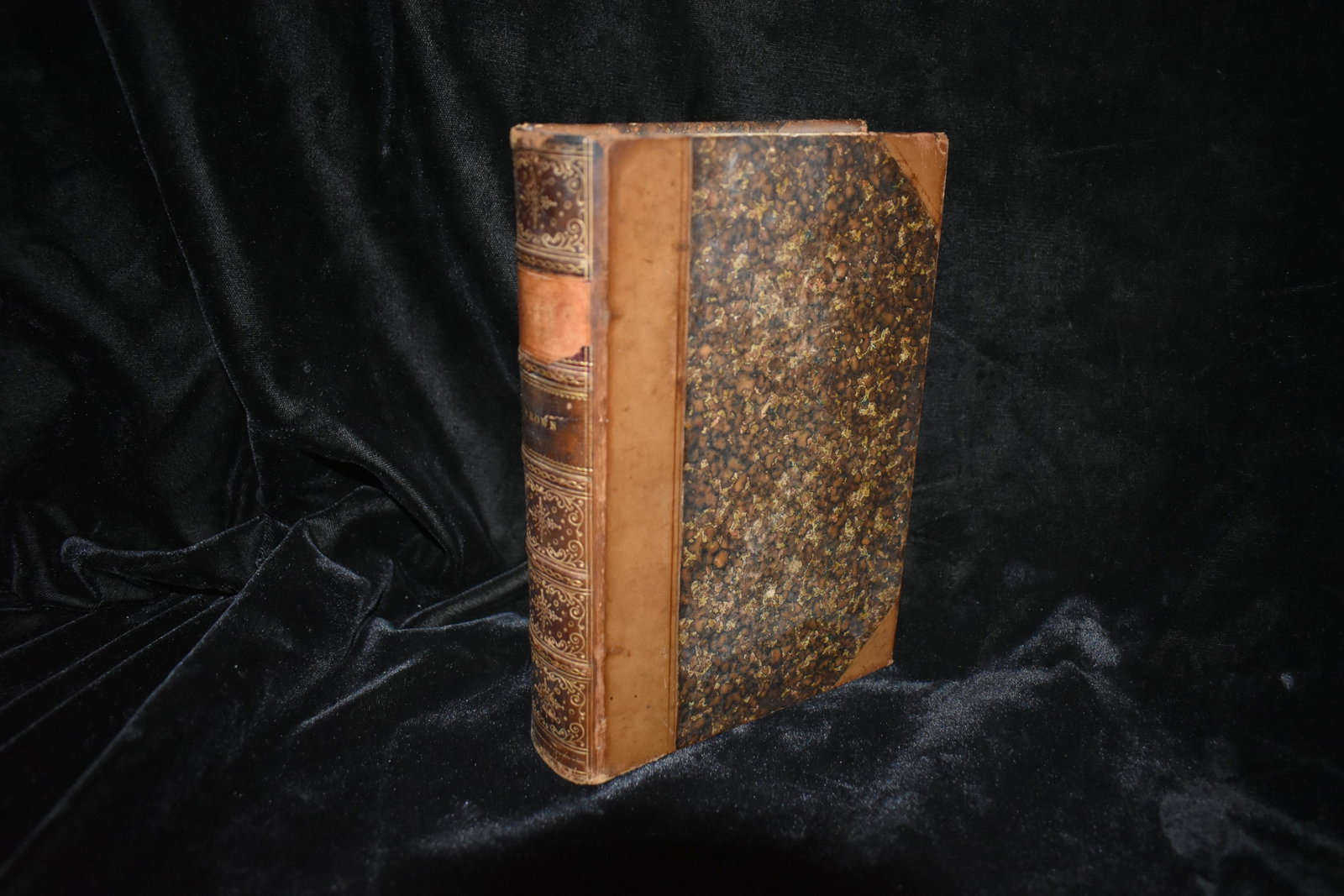 1884 John Leech and Other Papers: John Leech and Other Papers by John Brown. Published by David Douglas 1882. Very good condition. Missing title plate and has wear to corners. Publishers half leather with decorative boards. Decorative