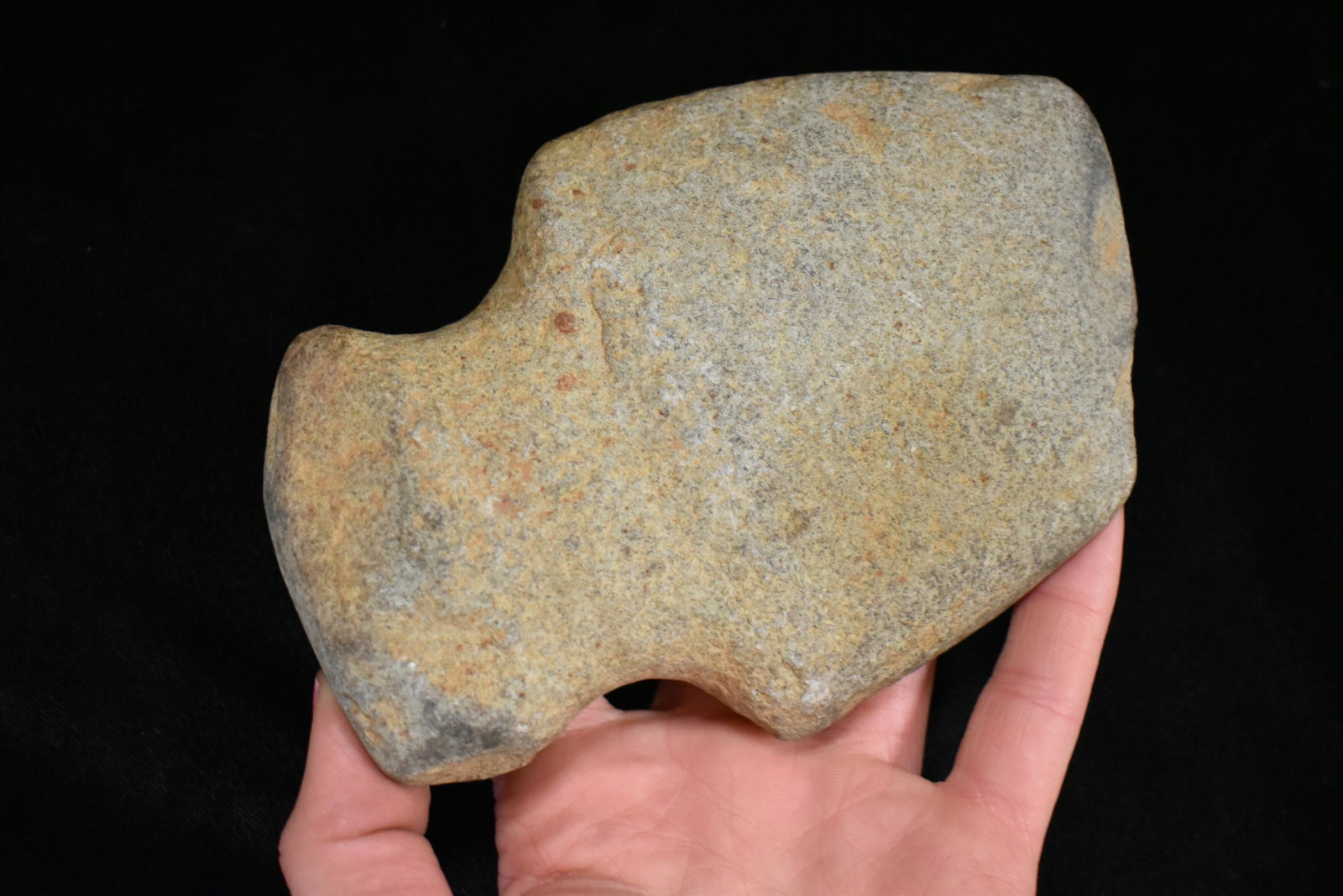 5 1/2" Full Groove Axe, Native American Artifacts: 5 1/2" Full Groove Axe, Native American Artifacts