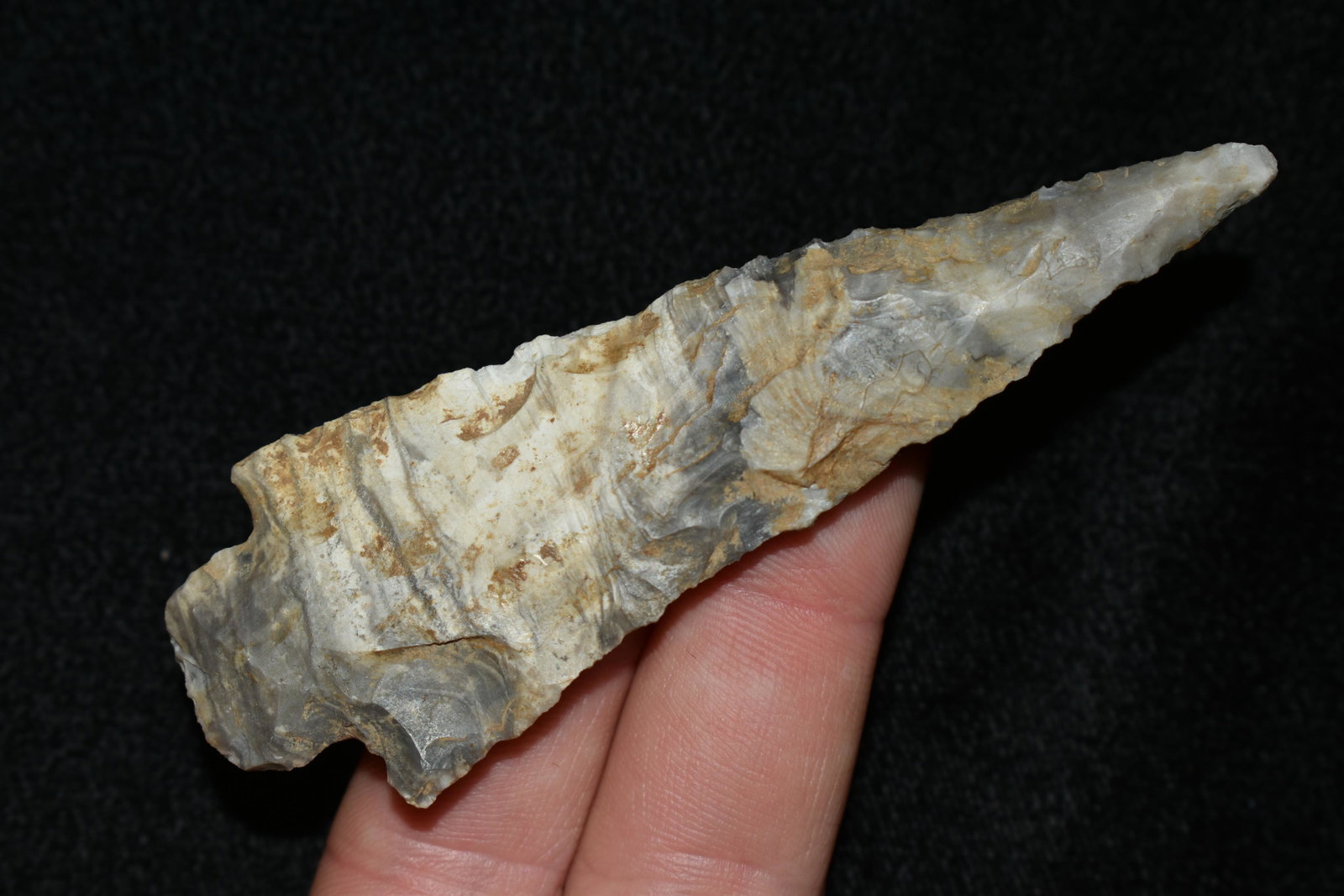 3 1/8" Smith, Found in Pettis Co. Missouri, Mark: 3 1/8" Smith, Found in Pettis Co. Missouri, Mark Curtis, Ex. Paul Scully, Derosear