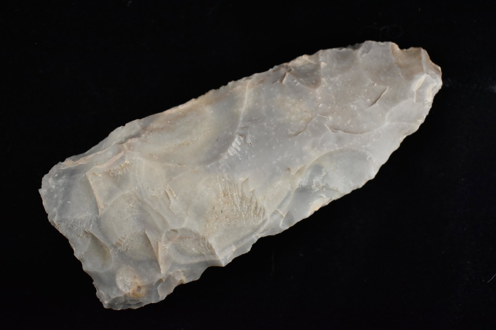 4 7/8" Paleo Blade, COA Randall Brown, TX, Native: 4 7/8" Paleo Blade, COA Randall Brown, TX, Native American Artifacts