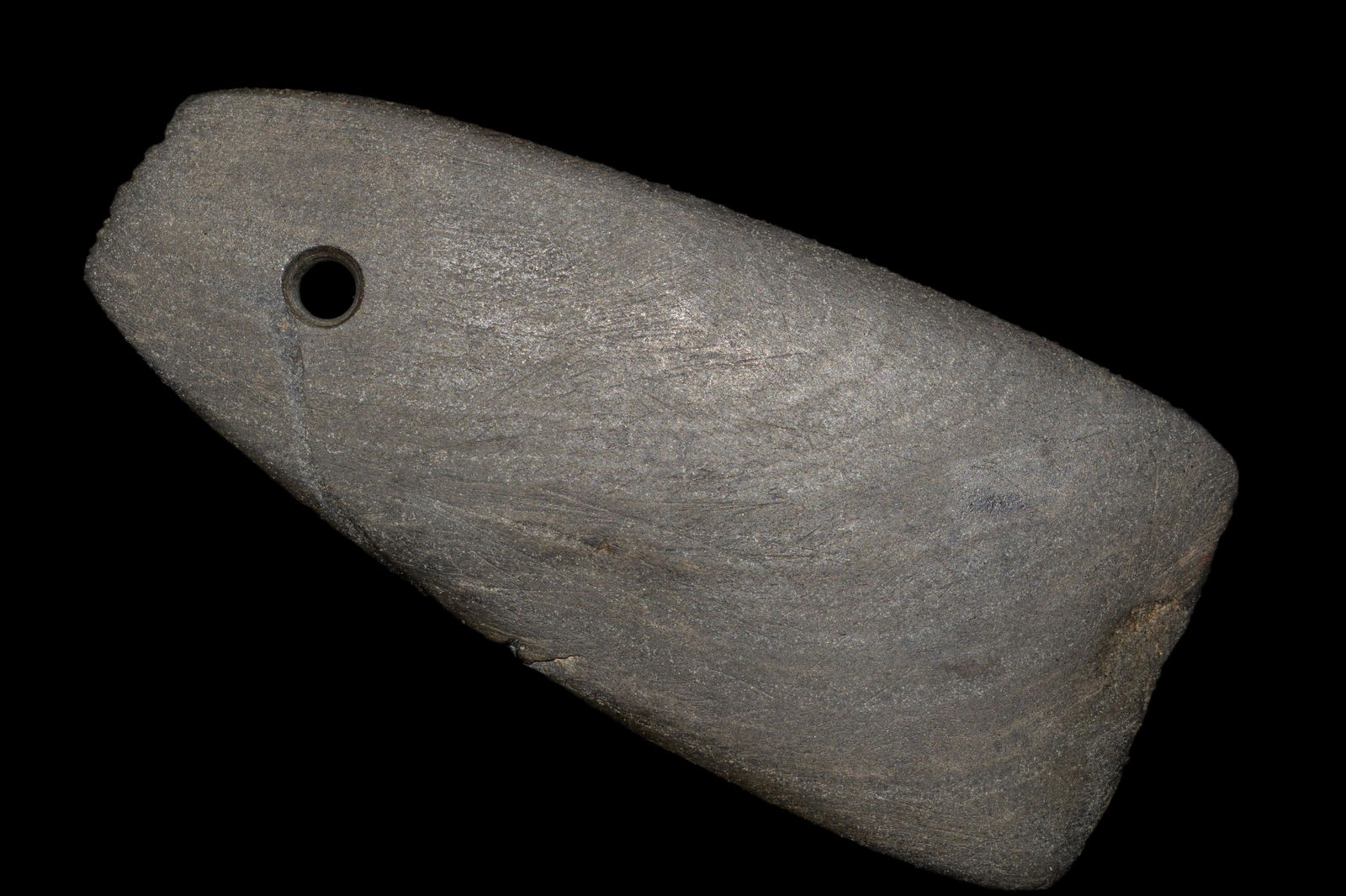 3 1/2" tally marked pendant from Schuyler Co., (1 of 7)