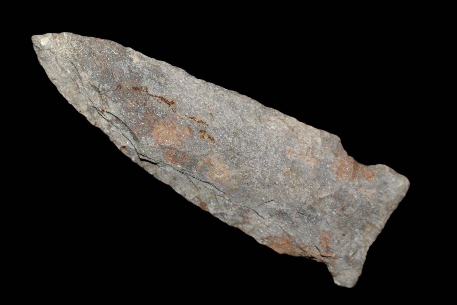 2 7/8" Godar Point Found in Lima Lake, Adams County IL (1 of 8)