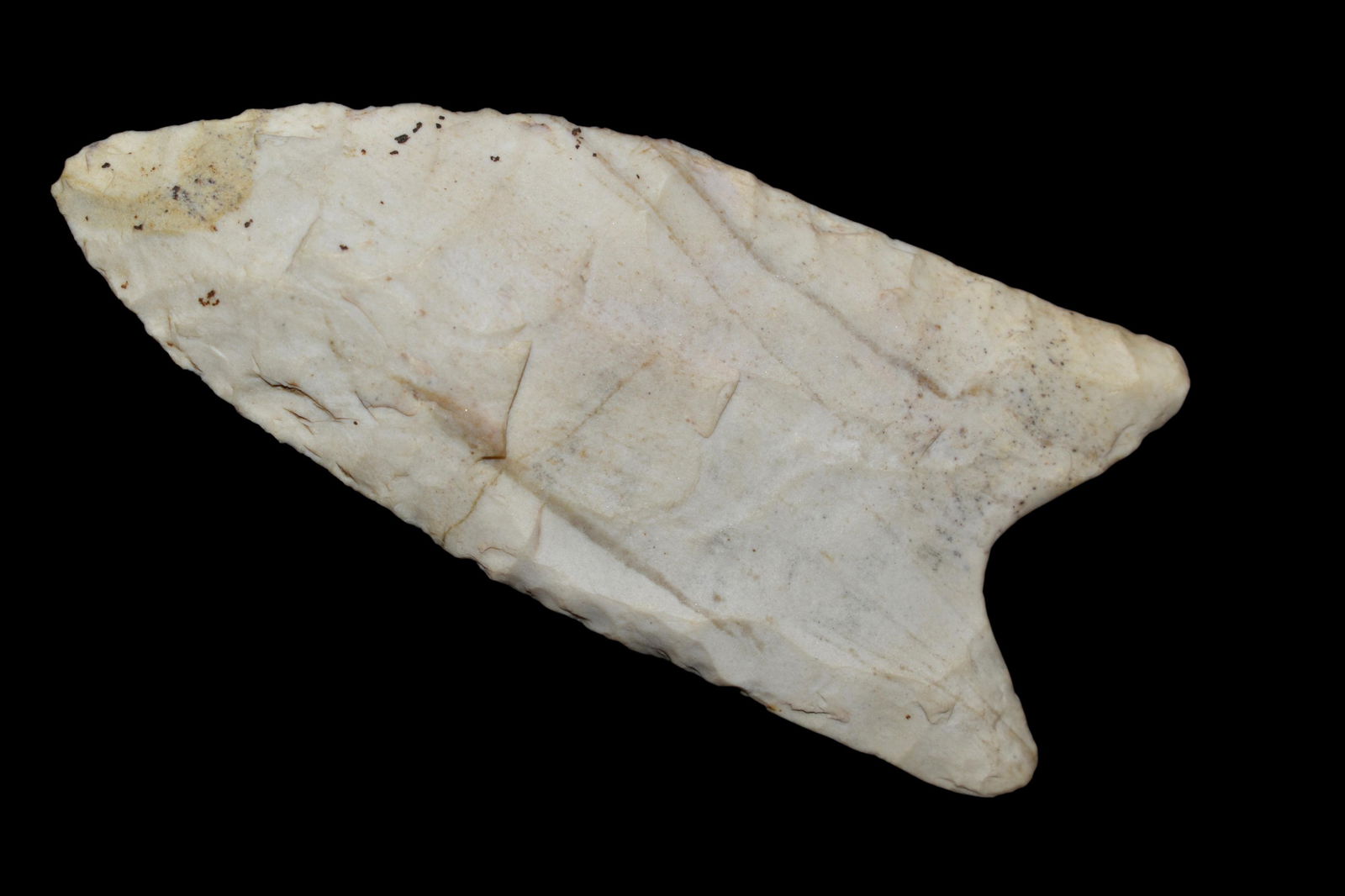 2 3/8" Clovis Point Found in Lima Lake, Adams County (1 of 8)