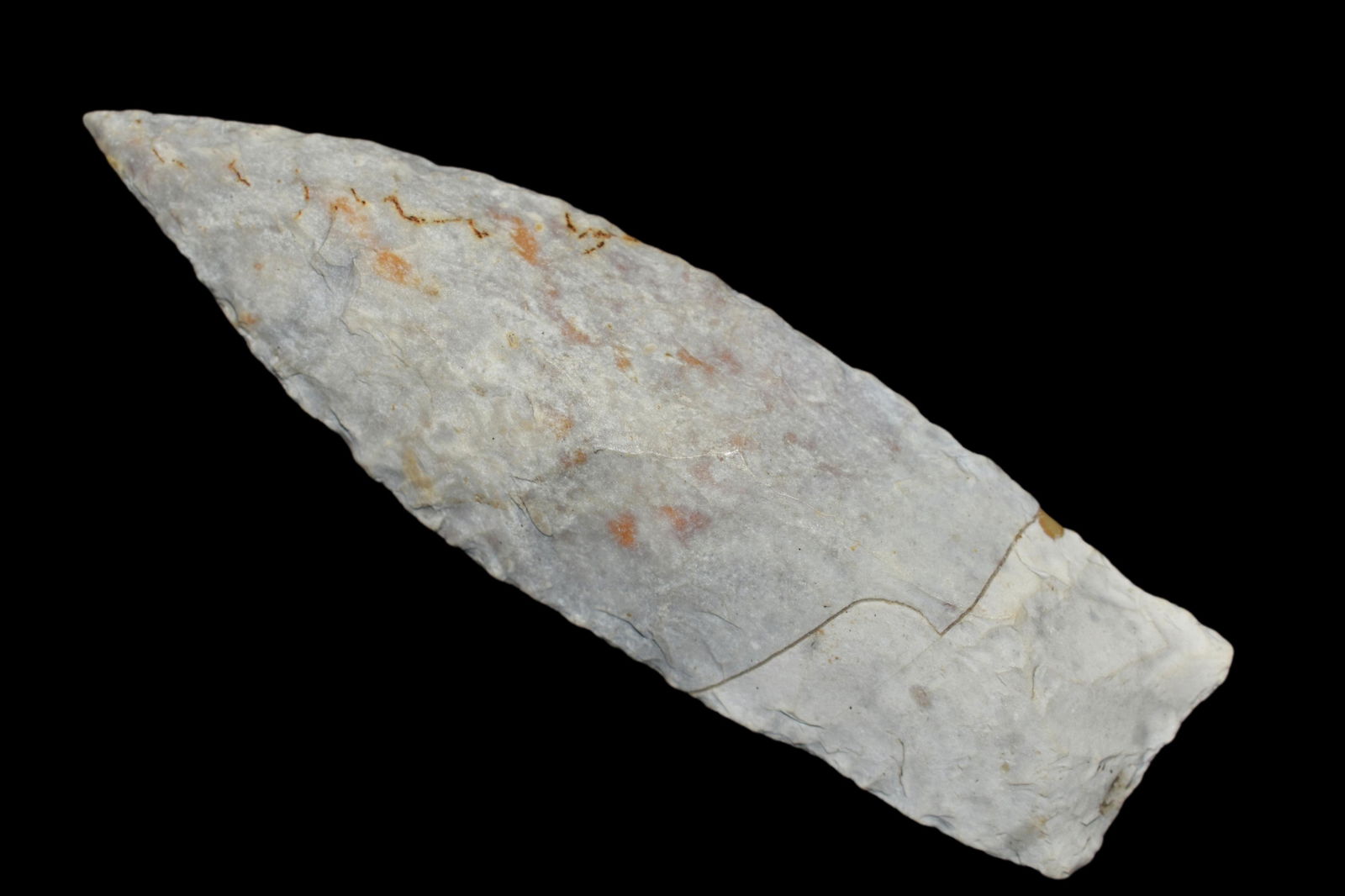 3 7/8" Nebo Point Found in Lima Lake, Adams County IL (1 of 8)