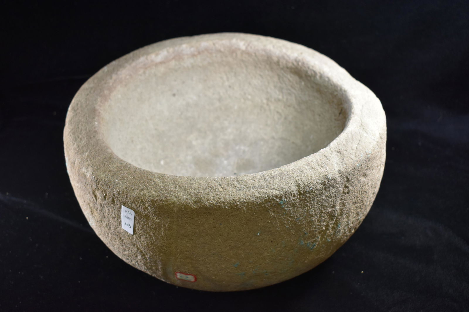 12" x 7" Mortar. Found in Michigan. Native American (1 of 6)