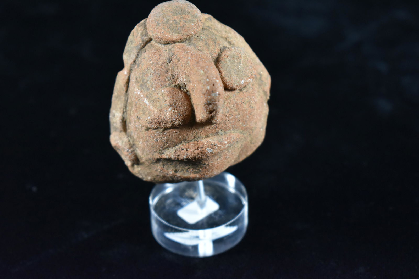 2 1/8" Mayan Head, Found on Roatan island, Honduras, (1 of 5)