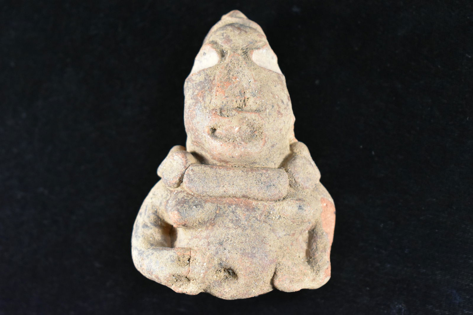 3 3/4" Pre- Classic Maya Figure, Guatemala ca. 200 BC- (1 of 5)